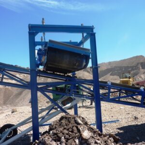 INSTALATIE DE RECUPERARE MATERIAL FEROS, CU BANDA MAGNETICA